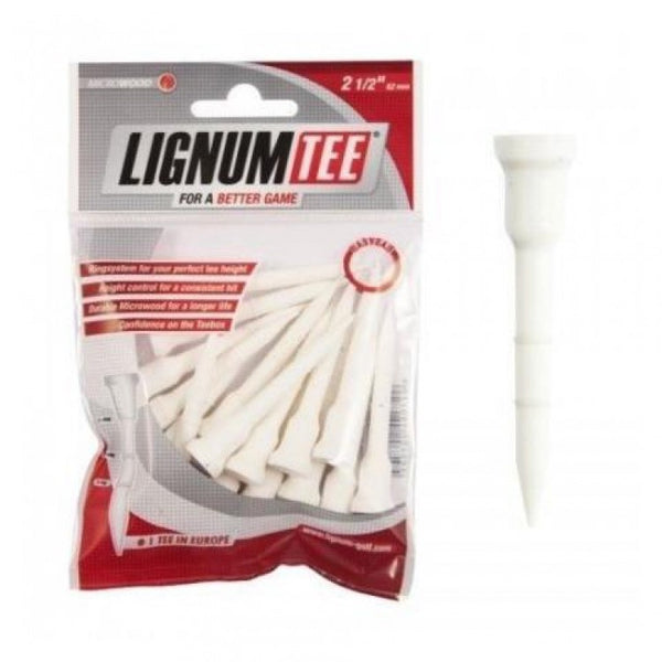 GolfersWorld Golfers Club Lignum Tees 62mm