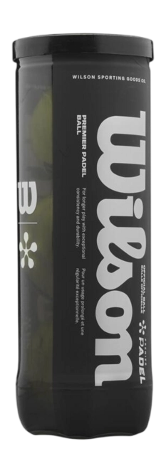 Wilson Premier Padel Ball 3 blikken
