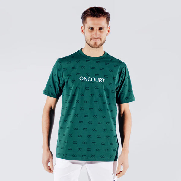 OnCourt Training Shirt AOP Groen