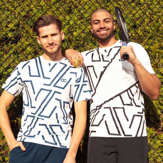 OnCourt Performance Shirt Grass 1 Aan foto