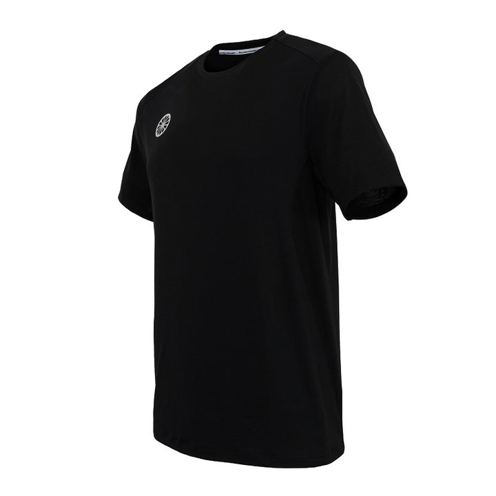 The Indian Maharadja Goa Dry Touch Tee Heren Zwart - Zijaanzicht Links