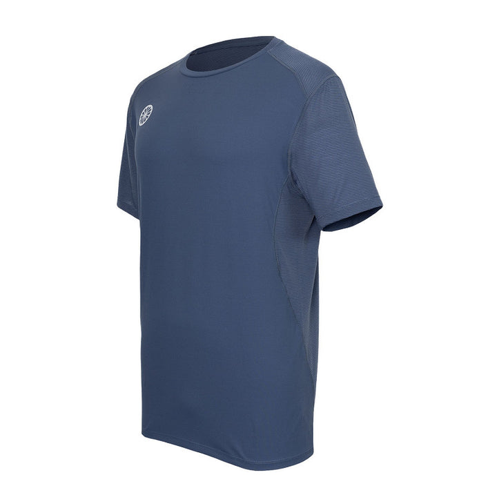 The Indian Maharadja Goa Dry Touch Tee Heren Navy - Zijaanzicht Links