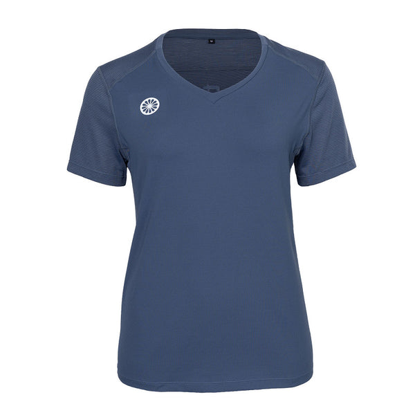 The Indian Maharadja Goa Dry Touch Tee Dames Navy - Vooraanzicht