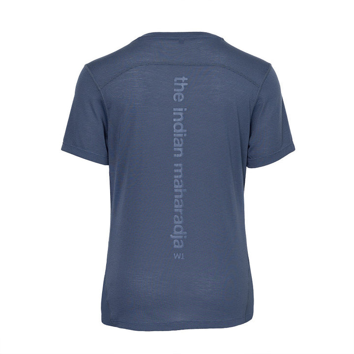The Indian Maharadja Goa Dry Touch Tee Dames Navy - Achteraanzicht