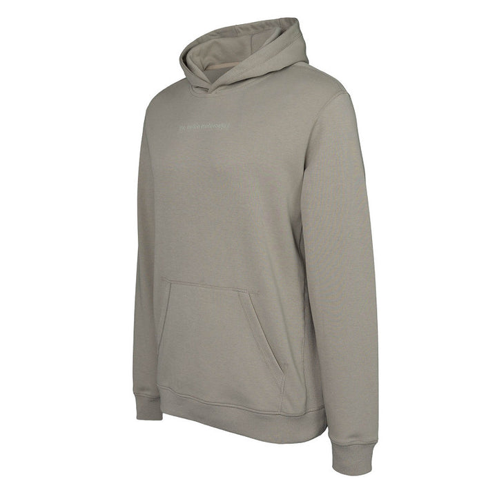 The Indian Maharadja Hoodie Unisex Sand - Zijaanzicht Links